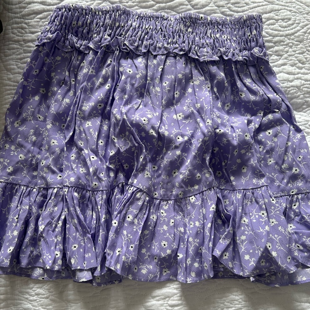 Zara lilac skirt